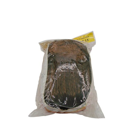 NEW Kanekalon Dark Brown Brunette Natural Flip Tail Wavy Curl Wig Japanese Fiber - Picture 12 of 12